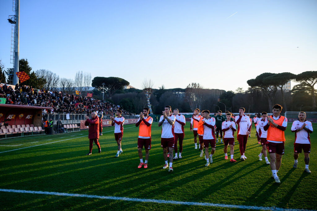 AS Roma Training Session Tre Fontane