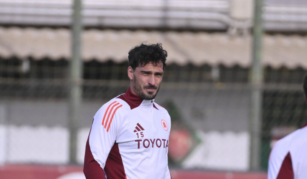Hummels AS Roma Training Session