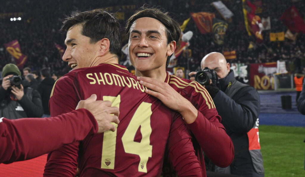 dybala AS Roma v Eintracht Frankfurt - UEFA Europa League 2024/25 League Phase MD8
