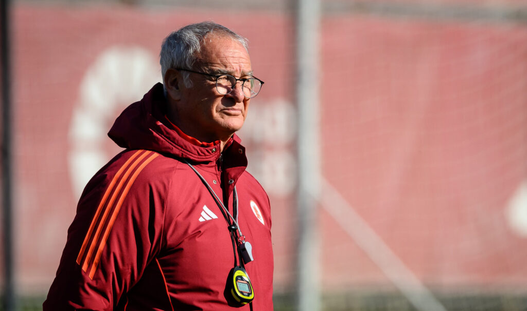 Ranieri AS Roma Training Session
