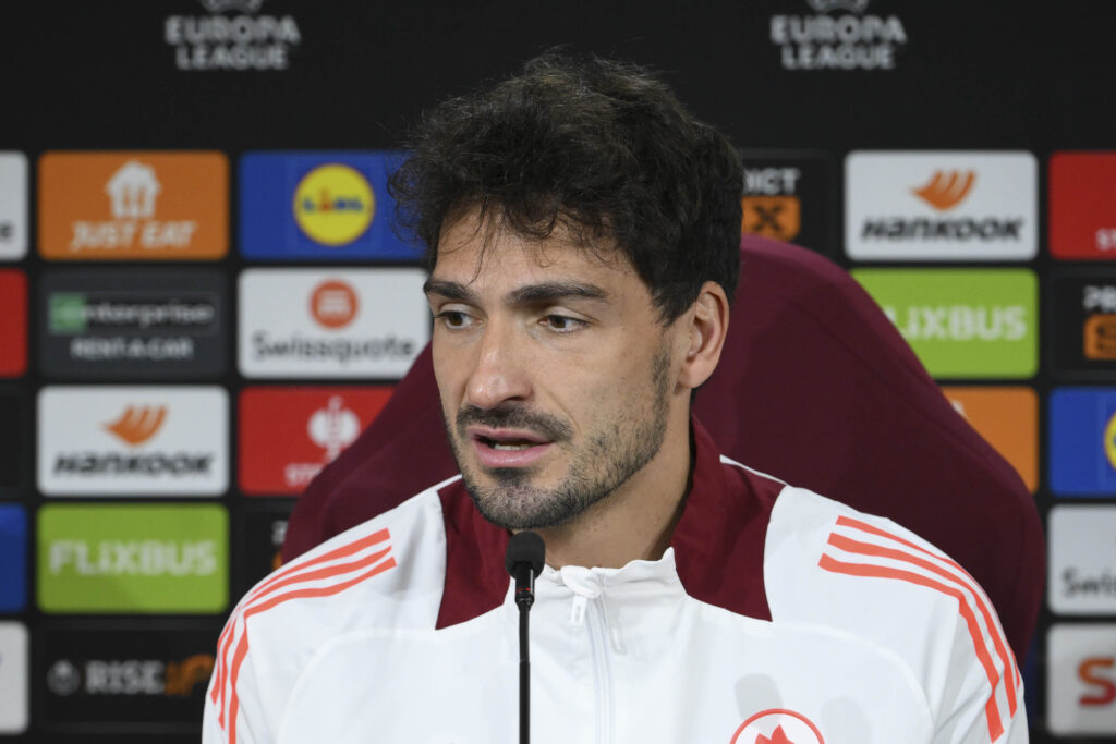 Hummels AS Roma Press Conference UEFA Europa League 2024/25 League Phase MD8