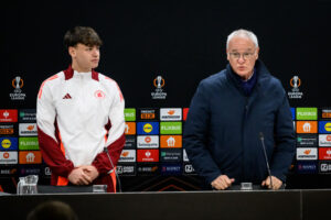 ranieri pisilli AS Roma Training Session And Press Conference - UEFA Europa League 2024/25 League Phase MD7