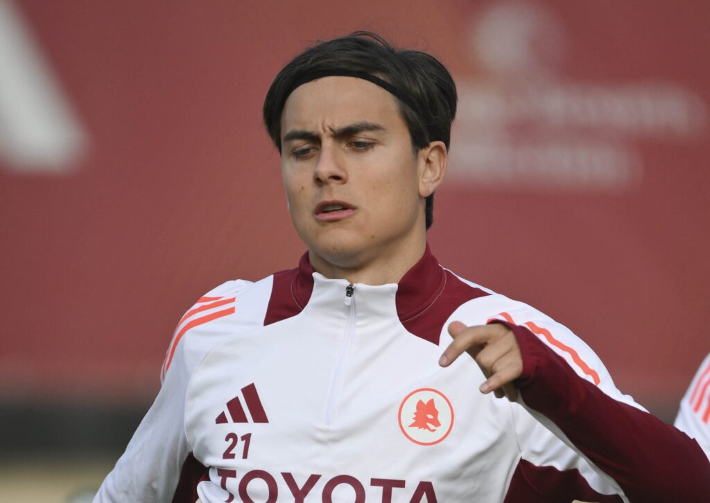 dybala AS Roma Training Session