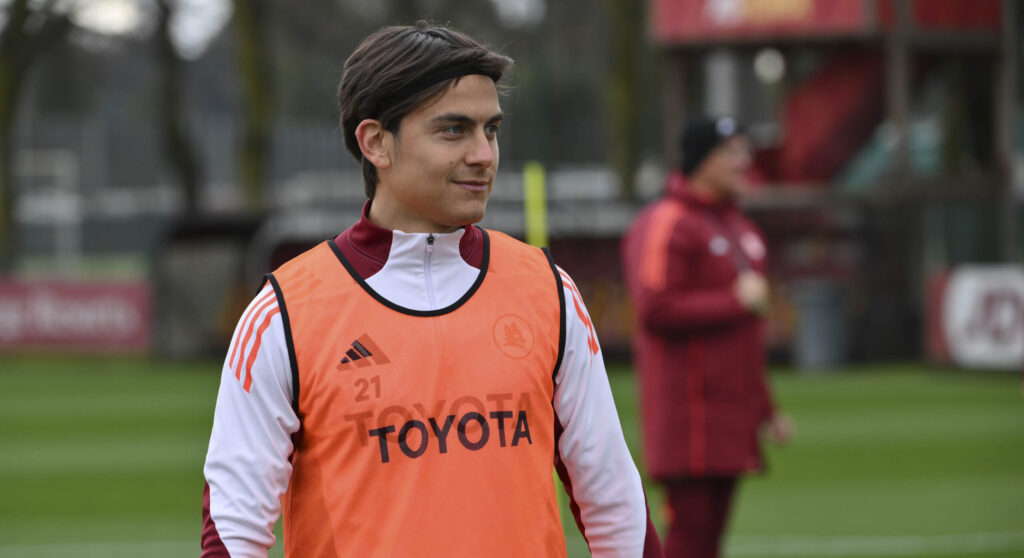 Dybala AS Roma Training Session