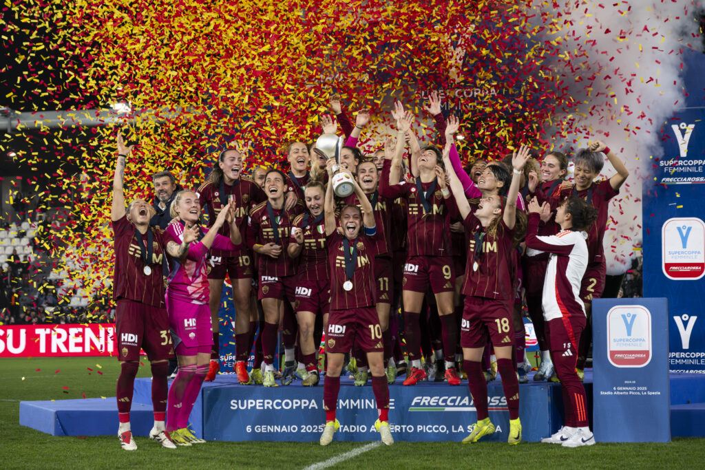 As Roma Women v Fiorentina Women - Italian Supercup