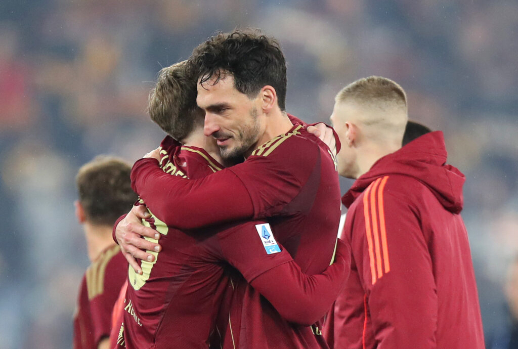 Hummels Saelemaekers AS Roma v SS Lazio - Serie A