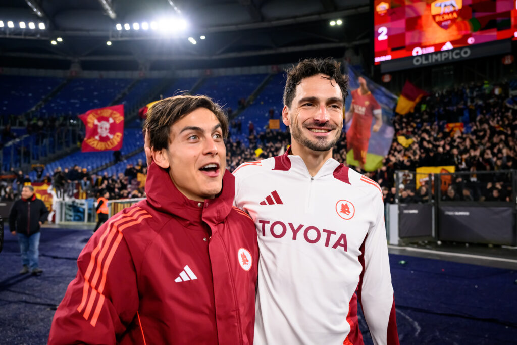 Hummels Dybala AS Roma v SS Lazio - Serie A