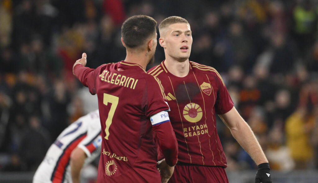 Pellegrini Dovbyk AS Roma v Genoa - Serie A
