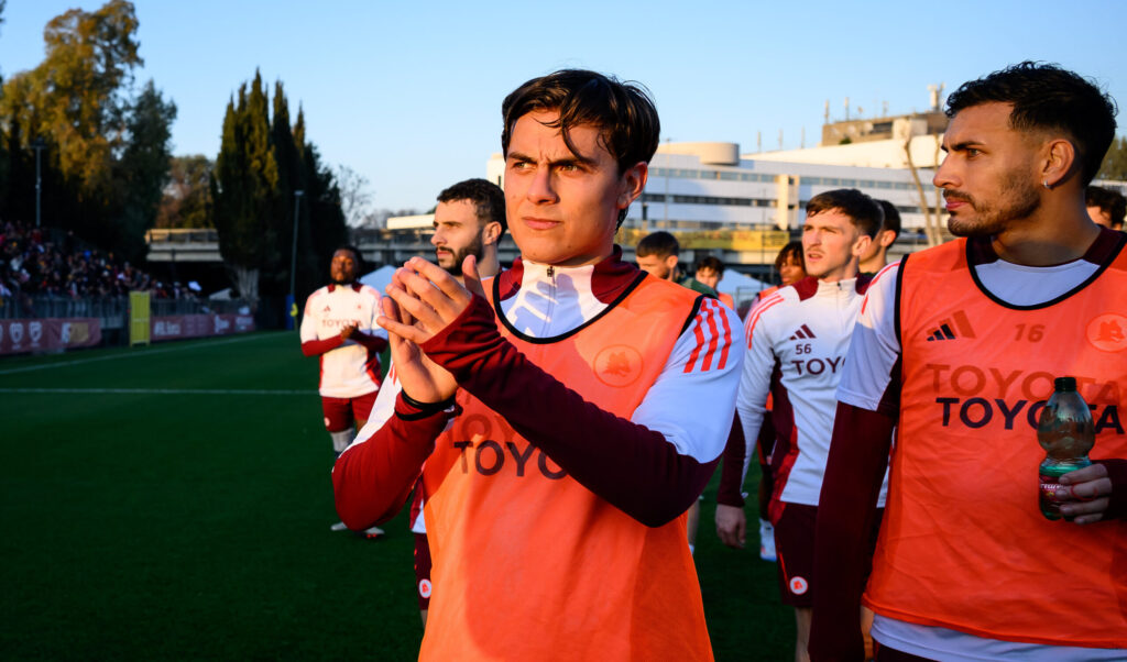 Dybala AS Roma Training Session