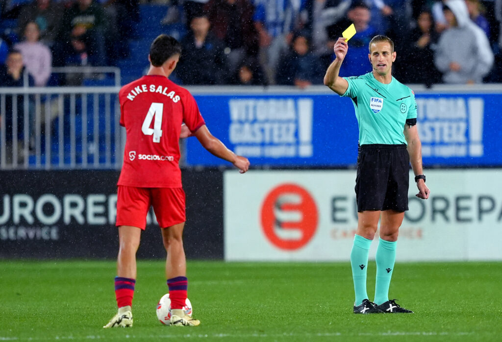 salas Deportivo Alaves v Sevilla FC  - La Liga EA Sports