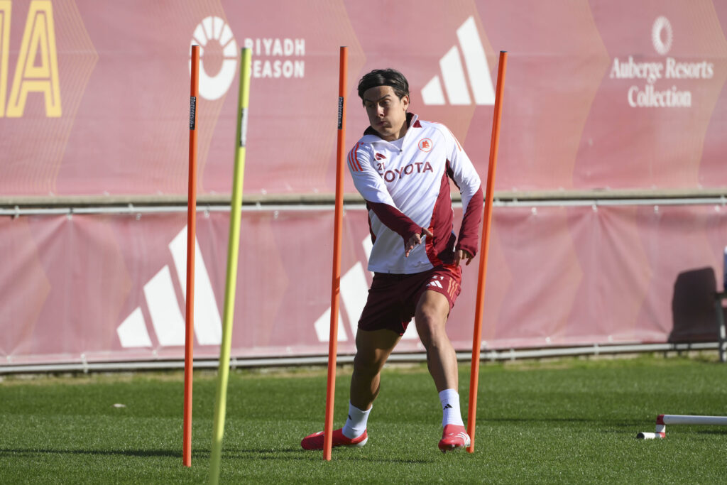 Dybala AS Roma Training Session UEFA Europa League 2024/25 League Phase MD8
