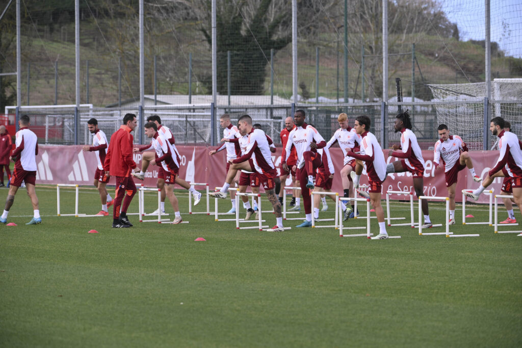 squadra AS Roma Training Session