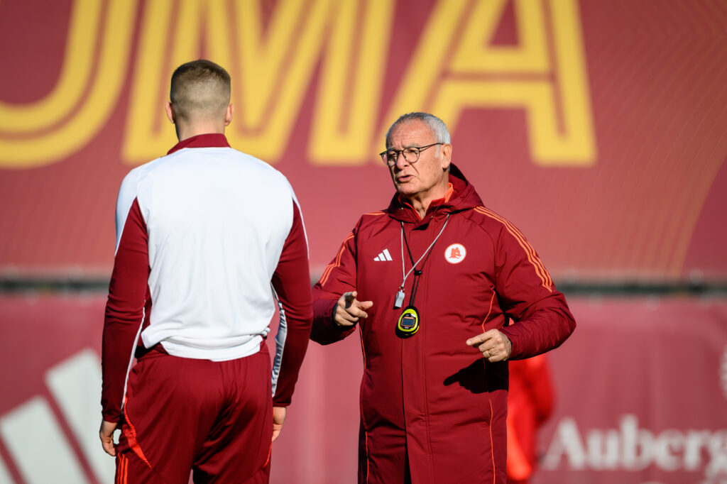 AS Roma Training Session ranieri dovbyk
