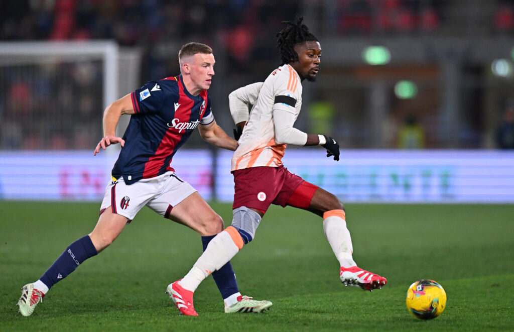 Konè Bologna v AS Roma - Serie A