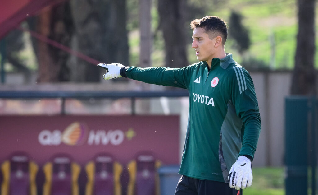 Gollini AS Roma Training Session