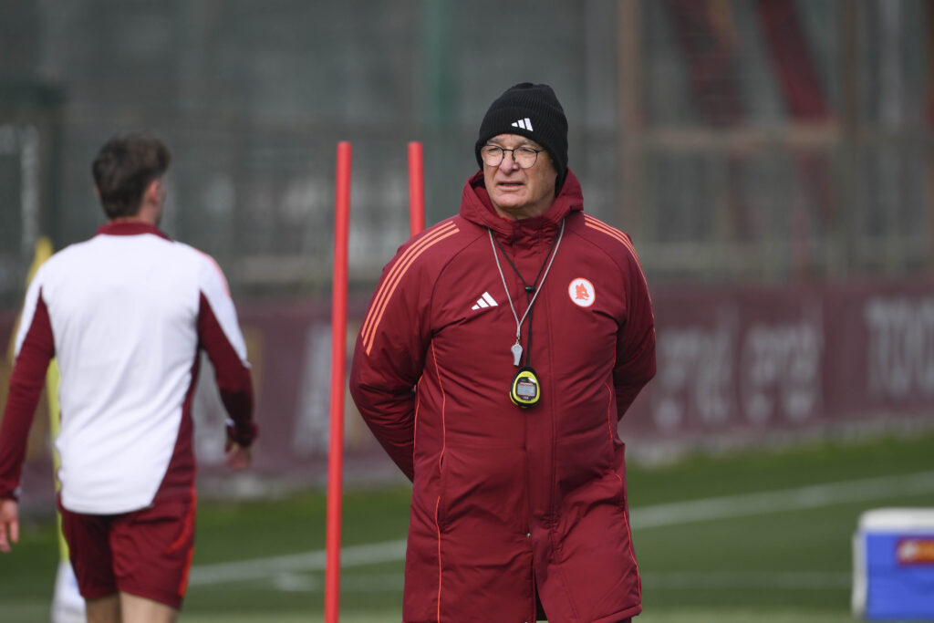 Ranieri AS Roma Training Session