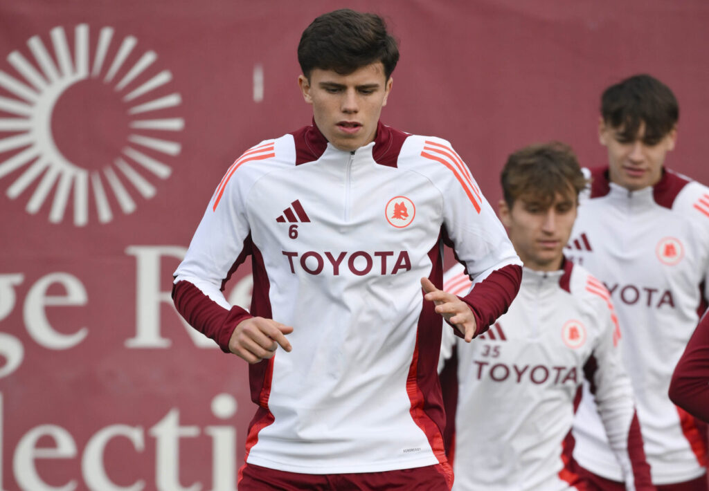 Romano AS Roma Training Session