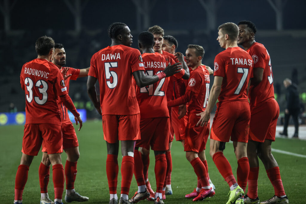 Qarabag FK v Fotbal Club FCSB - UEFA Europa League 2024/25 League Phase MD7