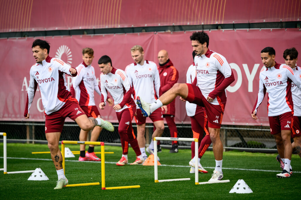 Hummels Paredes AS Roma Training Session