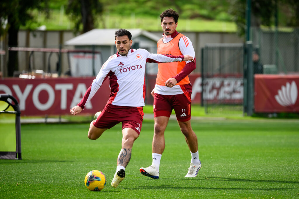 Paredes Hummels AS Roma Training Session