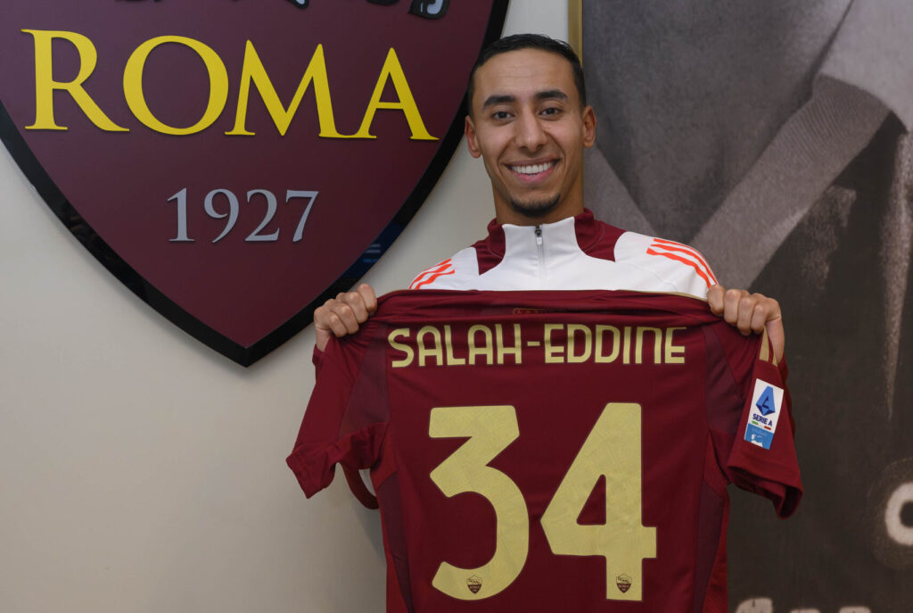 AS Roma Unveil New Signings Anass Salah-Edinne