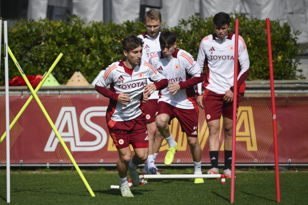 Baldanzi AS Roma Training Session