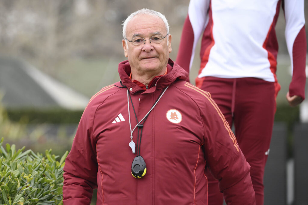 Ranieri AS Roma Training Session