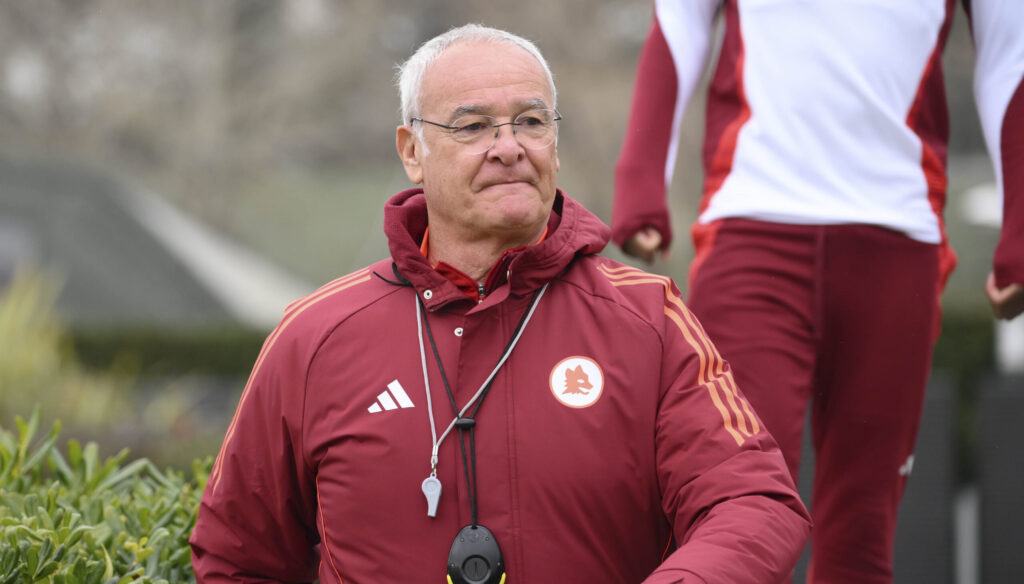 Ranieri AS Roma Training Session