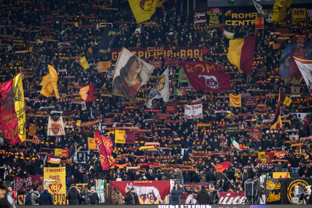 Curva sud Roma porto
