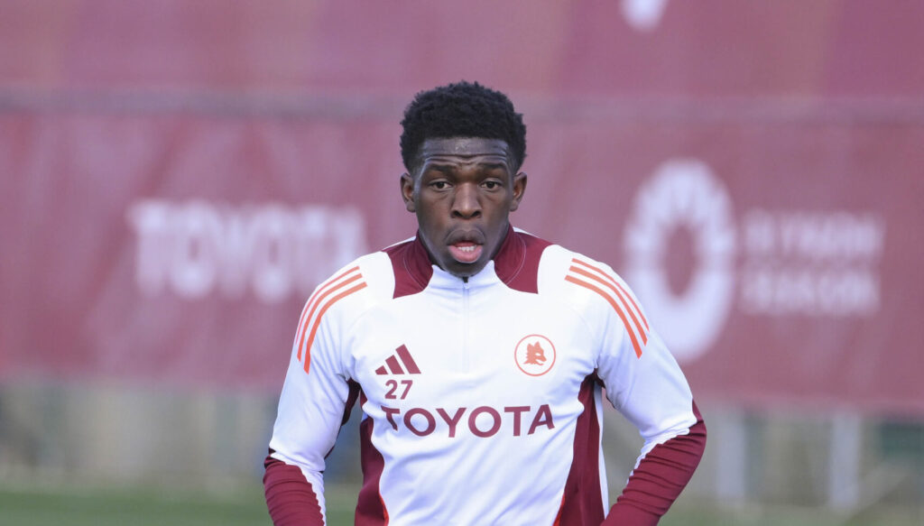 gourna douath AS Roma Training Session