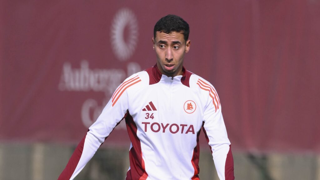 salah eddine AS Roma Training Session