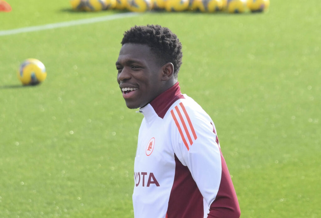 Gourna Douath AS Roma Unveil New Signings Lucas Gourna Douath