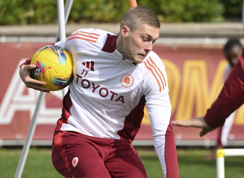 Dovbyk AS Roma Training Session