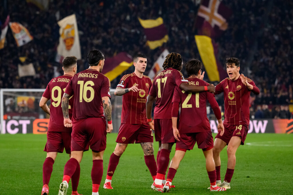 Dybala Mancini Paredes Roma Porto