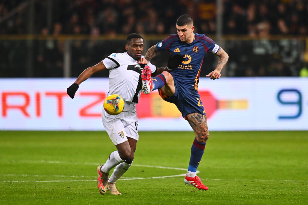 Mancini Keita Parma v AS Roma - Serie A