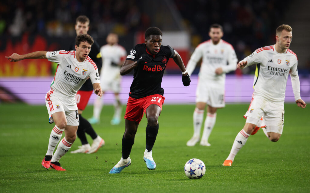 FC Salzburg v SL Benfica: Group D - UEFA Champions League 2023/24