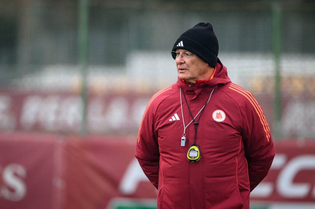 Ranieri AS Roma Training Session