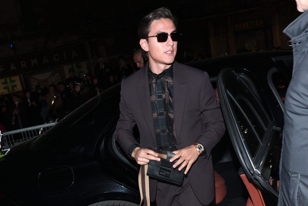 dybala Fendi – Arrivals - Milan Fashion Week Womenswear Fall/Winter 2025/2026