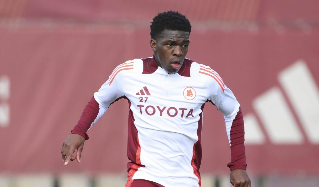 gourna douath AS Roma Training Session