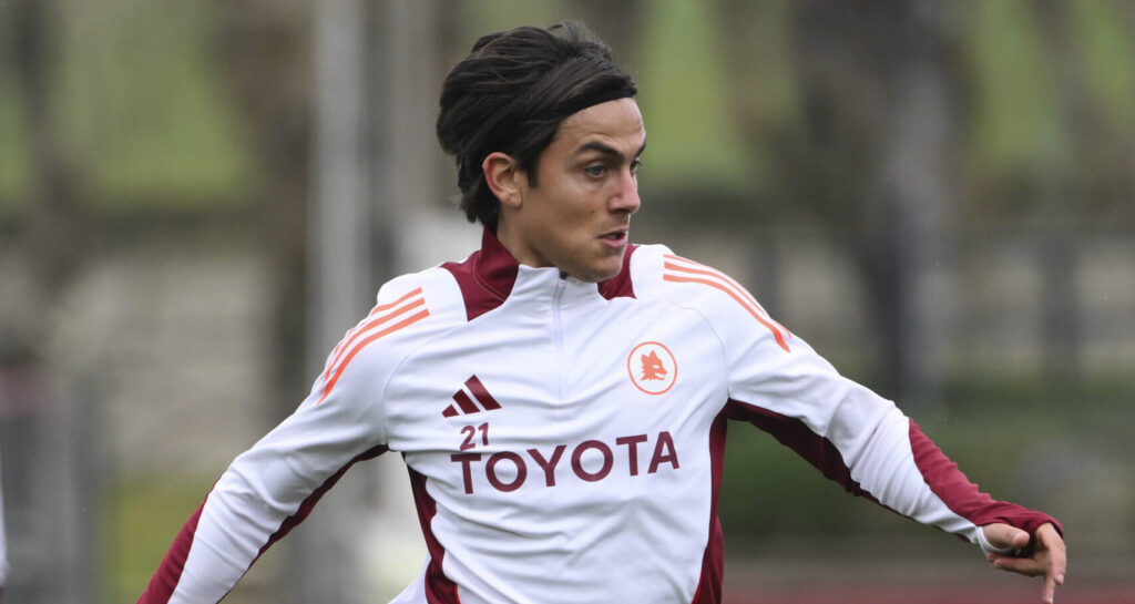Dybala AS Roma Training Session