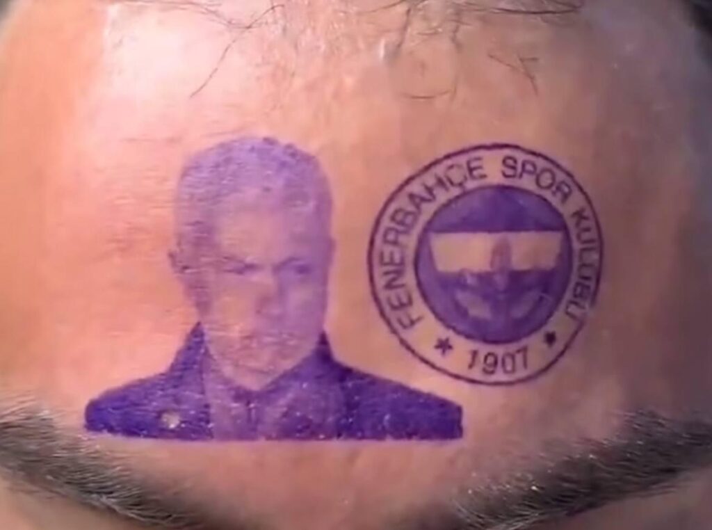Mourinho tatuaggio