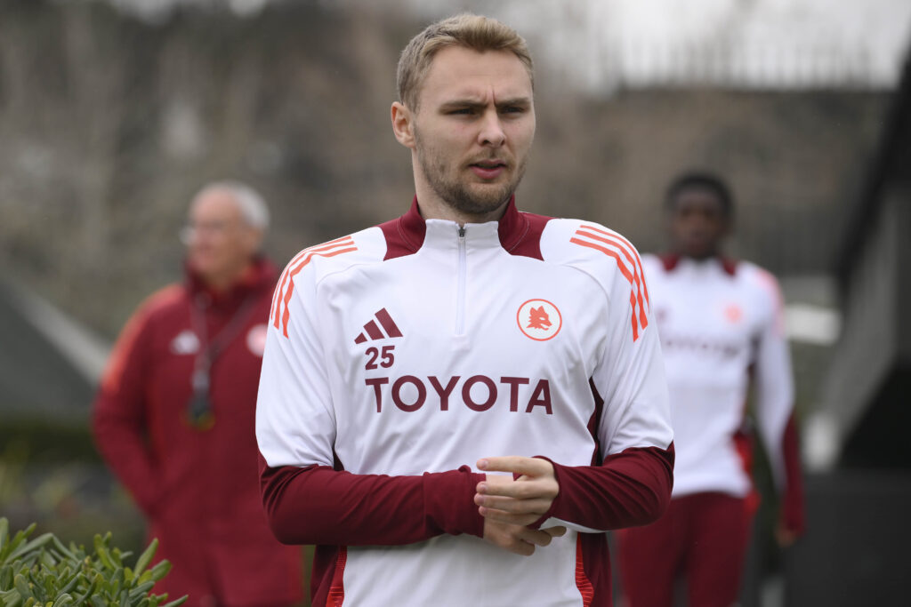 Nelsson AS Roma Training Session