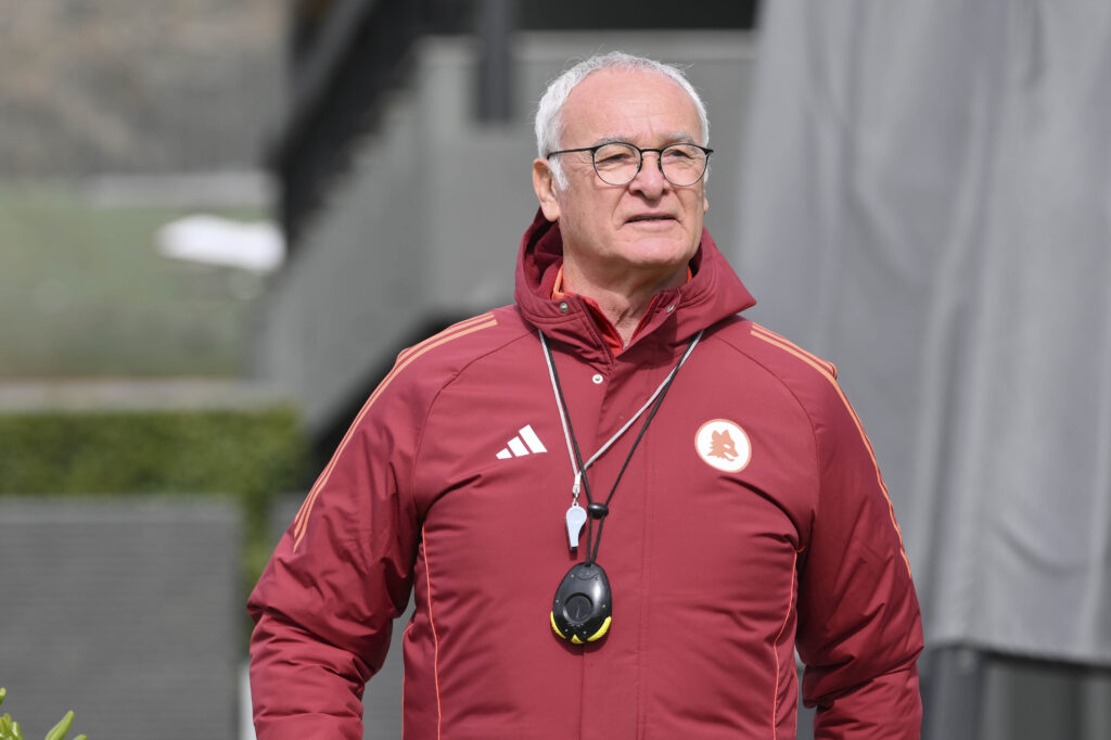 Ranieri AS Roma Training Session