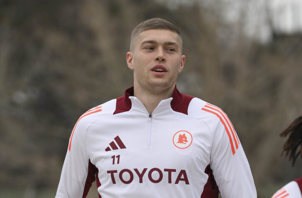 Dovbyk AS Roma Training Session