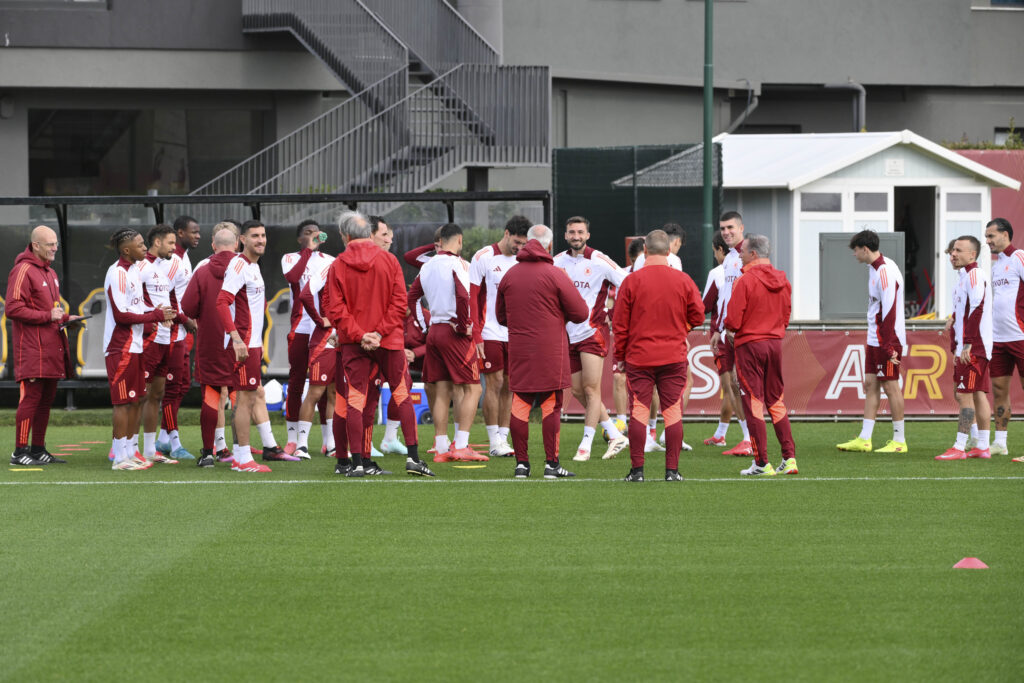 Allenamento AS Roma Training Session