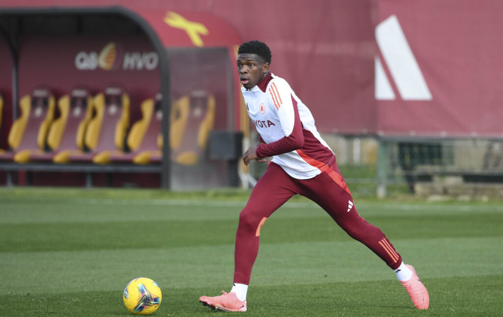 gourna douath AS Roma Training Session