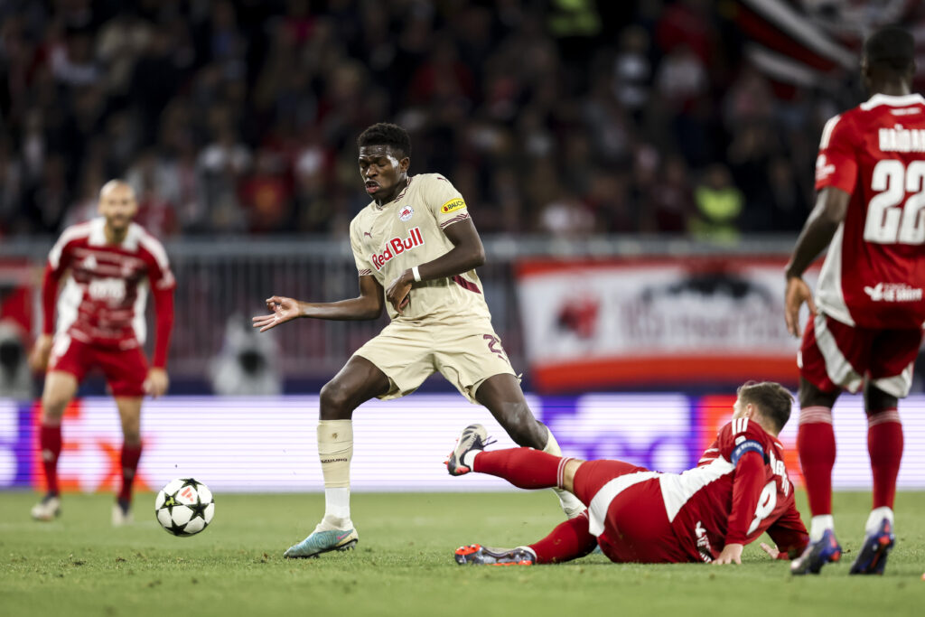 FC Salzburg v Stade Brestois 29 - UEFA Champions League 2024/25 League Phase MD2