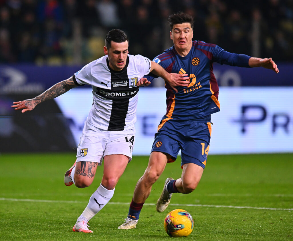 Shomurodov Valeri Parma v AS Roma - Serie A