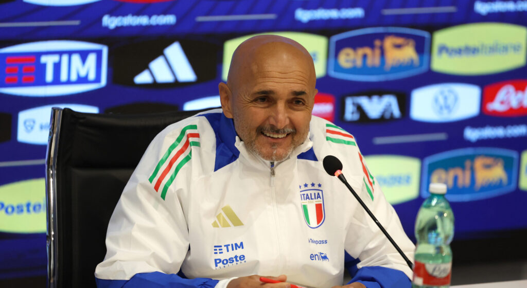 Spalletti Italy Training Session &amp; Press Conference