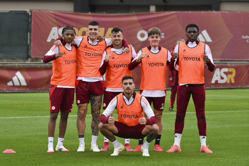 AS Roma Training Session